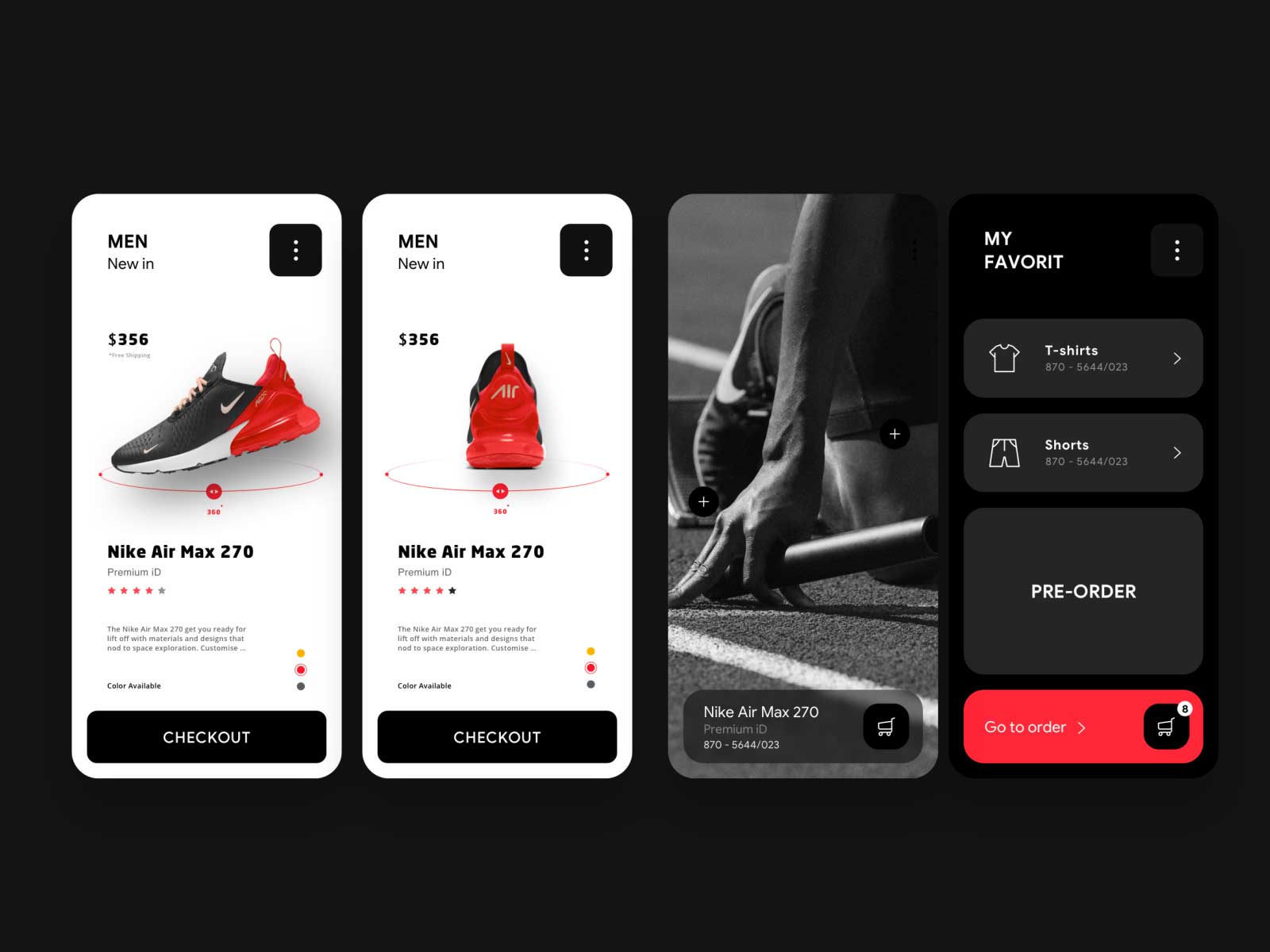 Nike Store App Mock
